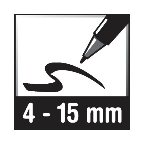 EDDING 4-4090011 Kreidemarker 4090 hellgrün Strichbreite 4-15 mm Keilspitze (1/3)