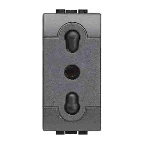 BTIL4180 2P+T 10/16A 250Vac Steckdose - 19-26mm Achsabstand