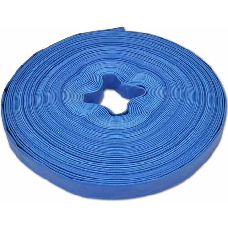 Wasser-Flachschlauch 50 m 1 Zoll PVC vidaXL (1/4)