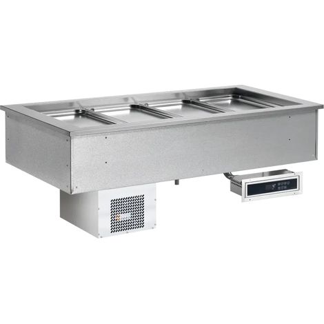Cuve pour servir réfrigérée positive GN 4-1/1 - 200 mm drop-in RM - SL GREEN+ 4 - RM Gastro