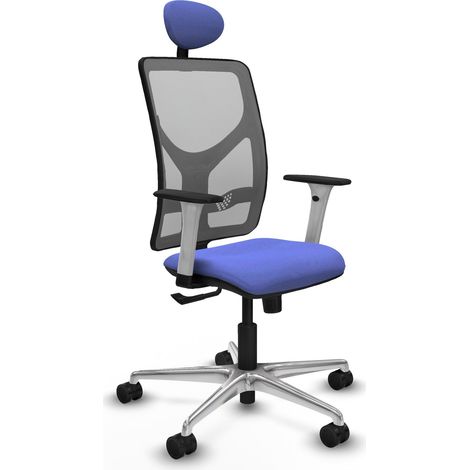 Silla de oficina piqueras y crespo Motilla gris soporte lumbar (1/2)