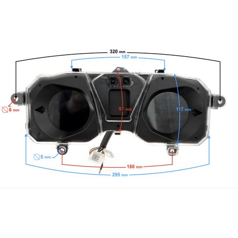 Indicatore digitale del livello carburante B-Max per iniezione (1/5)