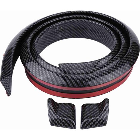 Aileron de coffre carbon soft rubber 1.5m noir pour voiture et truck (1/5)