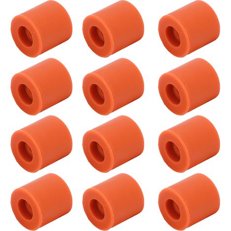 Lot de 12 colonnes de nivellement en silicone pour plateau chauffant, amortisseurs de chocs, accessoires pour imprimante 3D, 16 mm (1/5)
