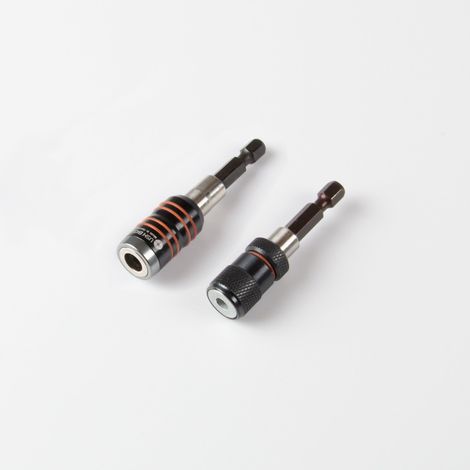 Magna-C Zwei starke Magnethalter für Schrauben und Bits Größe 1+2+3
