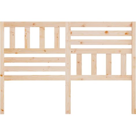 Testiera per dormire accessorio per camera da letto 166 x 4 x 100 cm in legno di pino massiccio TDL0206632