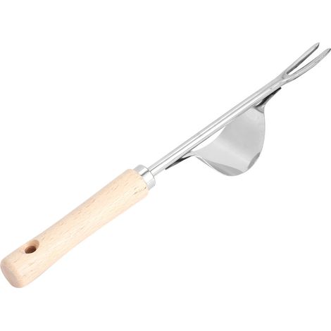 Outil de désherbage portable en acier inoxydable, arrache-chardons, outil pour enlever les racines de chardon (1/5)