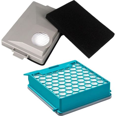 Lot de 2 filtres de rechange pour aspirateur compatible avec Boost pour modèles CX1, filtre HEPA au charbon 11639240 SF-HY 60 CX-FSF (1/5)