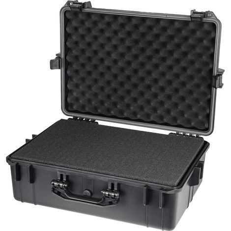 HMF ODK100 Outdoor-Fotokoffer, Universalkoffer mit Rasterschaumstoff, 57 cm (1/5)