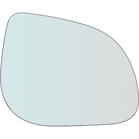 Vetro specchio retrovisore lato dx per hyundai i20 dal 2012- (1/5)