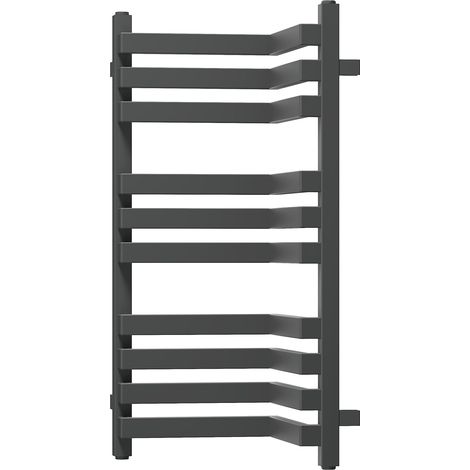 Mexen Loop radiatore da bagno angolare 750 x 375 mm, 413 W, antracite - W129-0750-350-00-66 (1/3)