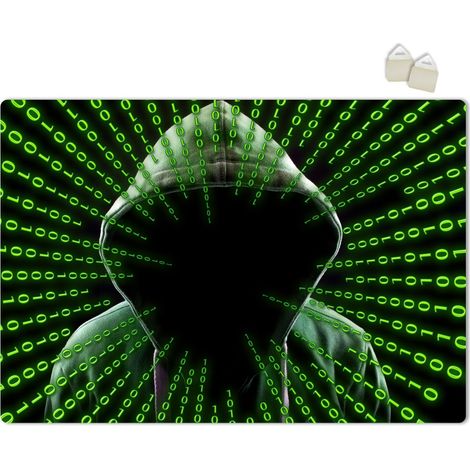 HACKER - POSTER in PVC da 3mm - Misura: 70x100 cm