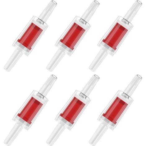 Lot de 6 clapets anti-retour en plastique pour aquarium (1/5)