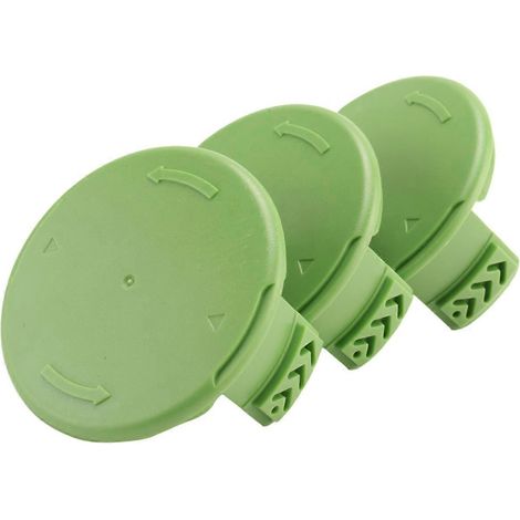 Lot de 3 bouchons de bobine pour débroussailleuse Greenworks 21332 21342 24 volts 40 V (1/5)