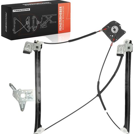Regulador de ventana, plástico de alta calidad, montaje estándar para el lado delantero derecho, compatible con vehículos SEAT y SKODA, accionamiento eléctrico, función de confort disponible. (1/5)