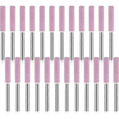 Lot de 24 outils d'affûtage et de polissage pour tronçonneuse (3 x 4,8 mm). (1/5)