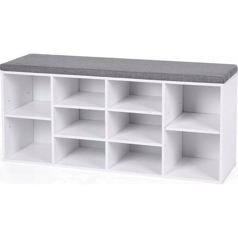 Leobert Multifunktionsschrank Weiß 104 cm