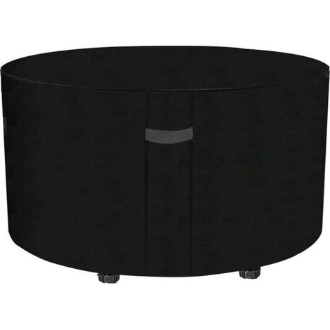 Runde Gartentischabdeckung, XU, wasserdicht, UV-beständig, robuster Oxford-Tischschutz für den Außenbereich (120 × 75 cm) - KZQ (1/4)