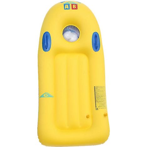 Planche de surf gonflable, bodyboard flottant avec poignées, matelas de piscine, aviron, double chambre à air, pour l'été, lit de mer (1/5)