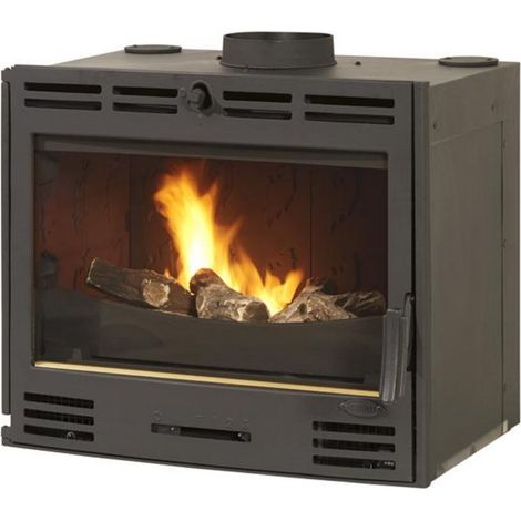Insert à bois 10kw anthracite - Godin - 663258ANTHRACITE