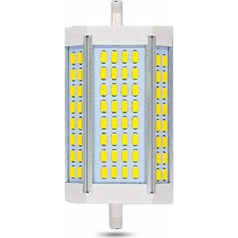 R7S 118mm 30W dimmbare LED-Lampe, 3000lm, kaltweiß 6000K, dimmbare LED für Wand-/Stehlampen/Spots [c] (1/5)