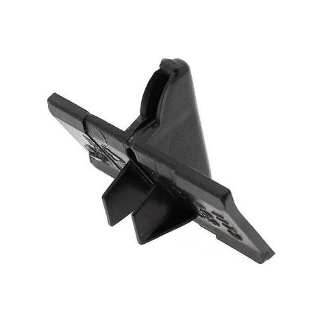 Light Button Black for Hotpoint/Whirlpool/Cannon/Indesit Cooker Hood (1/4)