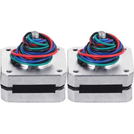 Stück 17HS08-1004S 4-adriger Nema 17 Schrittmotor 20 mm 1 A 13 Ncm (18,4 oz. in) 42 Motor Nema17 Schrittmotor für DIY 3D-Drucker CNC XYZ