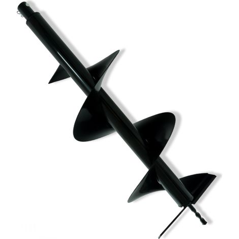 NEMAXX® B250 Cabezal Barrena Ø250mm 805mm Acero Broca Espiral Repuesto para Ahoyadora Postes y Cercas, Fijación Perno Transversal incl. Perno+Pasador, Compatible EB52, No Apto Taladros