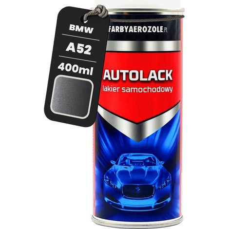 Pintura en aerosol para coche BMW A52 Spacegrau, 400 ml. (1/5)