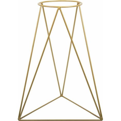 Jardinière moderne sur pied 90 cm dorée (1/5)