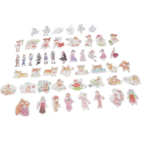 Pack de 420 stickers japonais scrapbooking, impression haute précision, autocollants DIY exquis et mignons pour ordinateur portable (1/5)