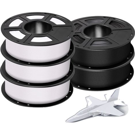 Filamento PLA, 5 kg, ecologico, combinazione 5 kg C (1/2)