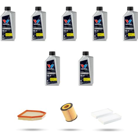 Kit tagliando 3 FILTRI e 7L OLIO compatibile con Bmw serie 3 (F30, F80,F31)M3 317kw dal 2014 (1/4)