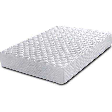 Matelas viscoelastique coloris blanc - Longueur 190 x Profondeur 135 cm -JUANIO (1/3)