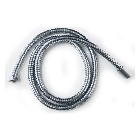 Tuyau Flexible Douche Ecoflex Double Sertissage en Acier Inox 150 cm (1/2)