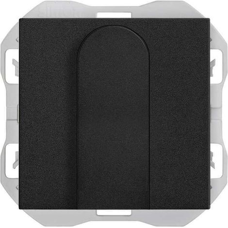 SIMON 270  Salida cables negro mate 20000801-098