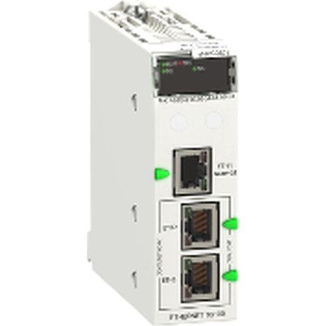 MODICON M580 Kommunikationsmodul, 3 RJ45 Ethernet-Anschlüsse, 10/100 Mbit/s, IP20
