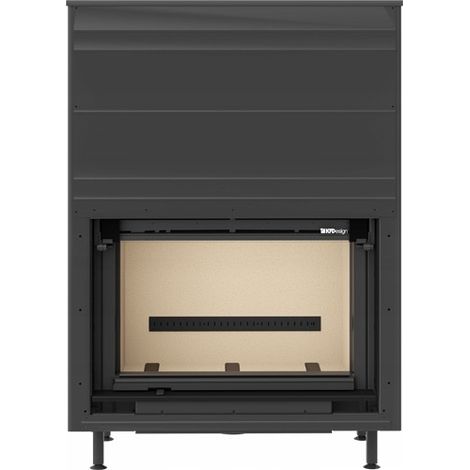 Insert cheminée à bois BRAVIA 16 kW (1/3)