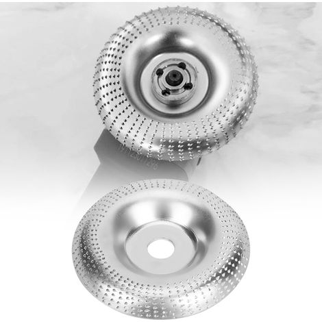 Disque de polissage rond en acier haute dureté de 100 mm pour meuleuse d'angle, accessoires de façonnage (1/5)