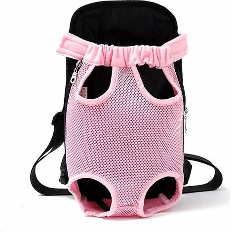Haustierrucksack, verstellbarer Haustierrucksack für kleine und mittelgroße Hunde, Reisen, Camping, XL-Schultertasche für Haustiere (1/5)