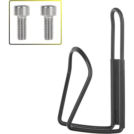 Portabotellas de aluminio para bicicleta + tornillos de montaje (300) (1/4)