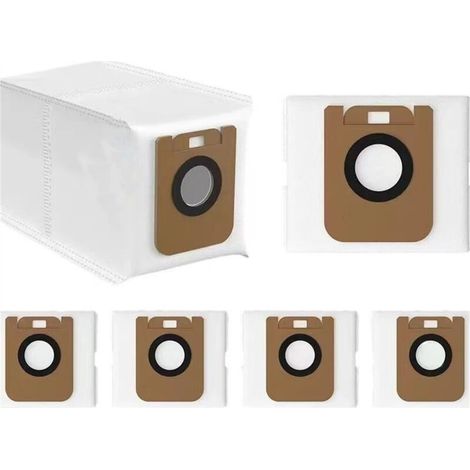Ersatzstaubbeutel für Dreame D10 Plus/d10s Plus L10 Plus d10 – 2,5 l Fassungsvermögen, 2-lagiger Meltblown-Filter, hohe Filterleistung, leicht zu wechseln, ideal für die tägliche Reinigung (1/5)
