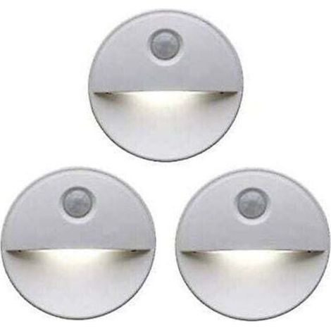 Kaelt - Veilleuse LED dtecteur de mouvement Teinte induisant le sommeil grce aux ampoules LED Fonctionnement sans fil Parfait pour les armoires de salle de bain, les escaliers et plus (1/5)