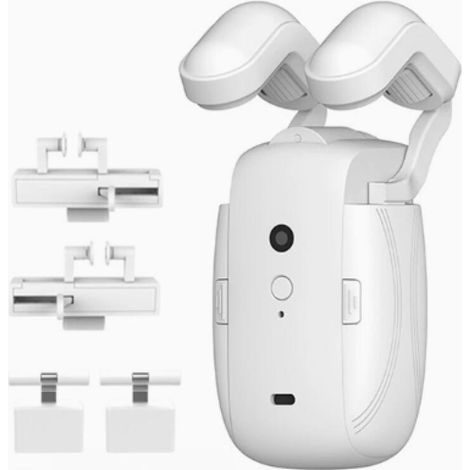 (1 pièces) Ouvre-rideau automatique intelligent 3 en 1 - Moteur haute performance pour tringle romaine - Rails TU - Moteur de rideau électrique intelligent pour la maison (1/5)