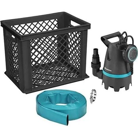 Gardena Set 10500 Basic pompa argentata per giardinaggio
