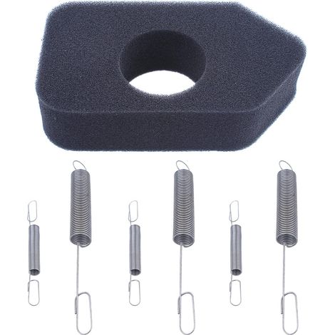 Ressort de filtre à air pour B & S 691859 692211 698369 694394 494408 Tondeuse, mousse de filtre à air, ensemble de ressort de gouverneur. (1/5)
