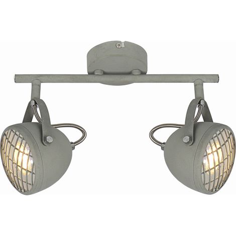 Candellux PENT 92-68057 plafoniera grigia 2xGU10 metallo