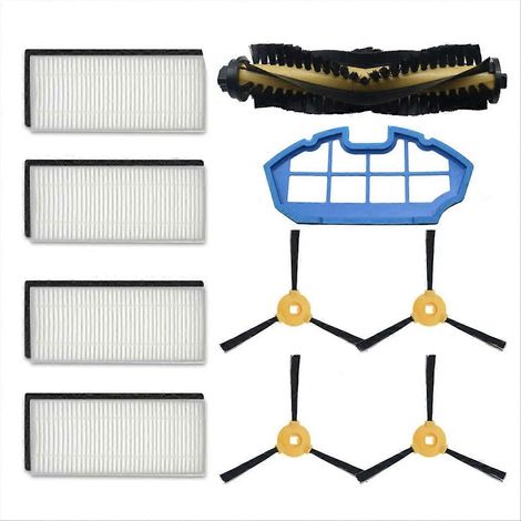 Filtre HEPA Brosse latérale Primary Filtre pour N79S N79/RoboVac 11 11C/EXCELLENCE 990 Brosse Couvercle (1/5)