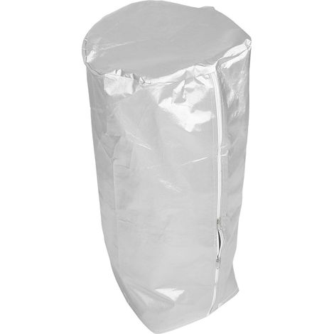 Housse pour Bouteille de Gaz Extérieur Argenté en Tissu Barrière Anti-Particules, Étanche et Polyvalente pour Rangement en Plein Air et Protection de Réservoir (1/5)