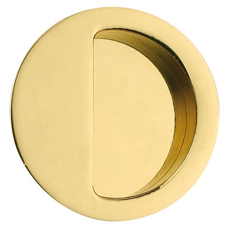 Nicchia tonda 6 pz. - ottone lucido
